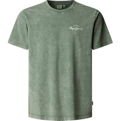 Pepe Jeans herr Terell T-Shirt, grön (salvia grön), L, Grön (salvia grön), L Pepe Jeans herr Terell T-Shirt, grön (salvia grön), L, Grön (salvia grön), L