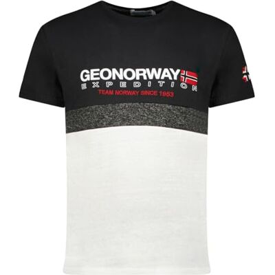 Geographical Norway Jdouble_herr T-shirt herr, svart, 3XL Geographical Norway Jdouble_herr T-shirt herr, svart, 3XL