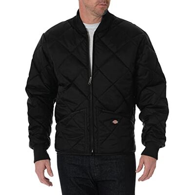Dickies Diamantjacka för män, Svart, XL Dickies Diamantjacka för män, Svart, XL