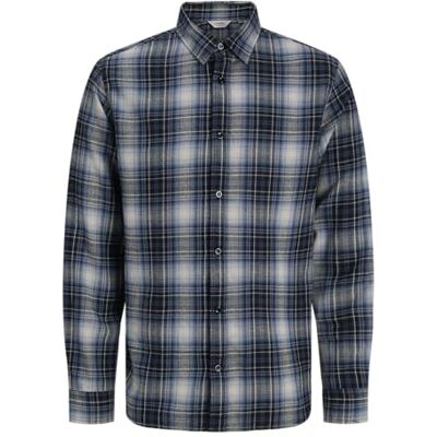 JJ REBEL Jrebjett Shirt Ls, Sky Captain, XXL JJ REBEL Jrebjett Shirt Ls, Sky Captain, XXL