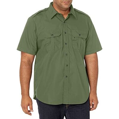 Propper Men's Tactical Dress Shirt SS Battle Rip 65/35 Poly/Cotton Ripstop Propper Men's Tactical Dress Shirt SS Battle Rip 65/35 Poly/Cotton Ripstop