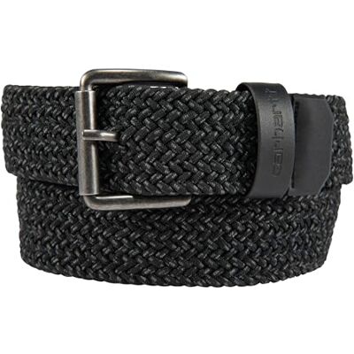 Carhartt Men's Rugged Flex Nylon Cord Braided Belt, Black, X-Large Carhartt Men's Rugged Flex Nylon Cord Braided Belt, Black, X-Large