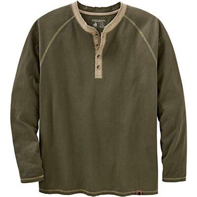 Legendary Whitetails Recluse Henley Långärmad herrtröja, XL Legendary Whitetails Recluse Henley Långärmad herrtröja, XL