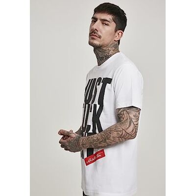 Tee Fuck Off T-shirt för män, Vit, S Tee Fuck Off T-shirt för män, Vit, S