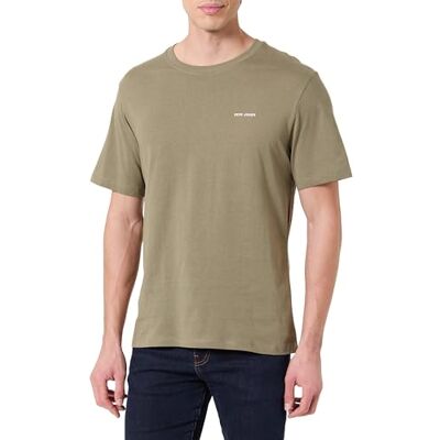 Pepe Jeans herr M Basic Logo T-shirt, Grön (Safari Grön), XS, Grön (safari grön), XS Pepe Jeans herr M Basic Logo T-shirt, Grön (Safari Grön), XS, Grön (safari grön), XS