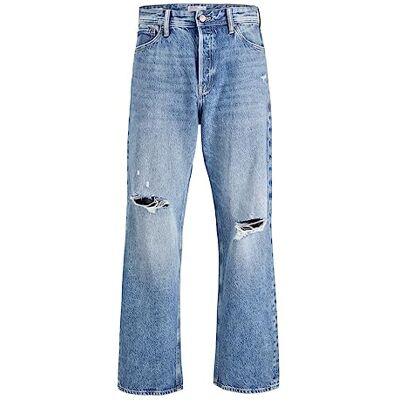 JACK & JONES Male Loose Fit Jeans Alex Original SBD 318, Blå denim, 32W x 32L JACK & JONES Male Loose Fit Jeans Alex Original SBD 318, Blå denim, 32W x 32L