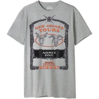 Marvel METLATMTS021 T-shirt, grå melange, L herr, Grå blandning, L Marvel METLATMTS021 T-shirt, grå melange, L herr, Grå blandning, L