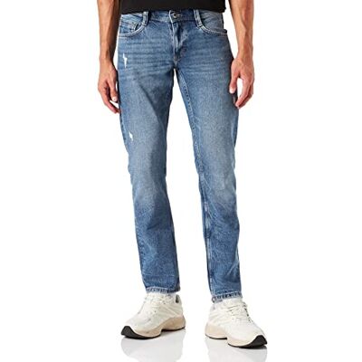 MUSTANG herr Jeans oregon avsmalnande, Medelblå 684, 40W / 32L MUSTANG herr Jeans oregon avsmalnande, Medelblå 684, 40W / 32L