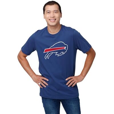 FOCO NFL team logotyp kortärmad T-shirt skjorta, primärfärg, stor herr, Primärfärg., L FOCO NFL team logotyp kortärmad T-shirt skjorta, primärfärg, stor herr, Primärfärg., L