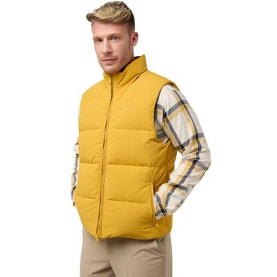 Jack Wolfskin Herrväst i norrsken M väst, senap, M Jack Wolfskin Herrväst i norrsken M väst, senap, M