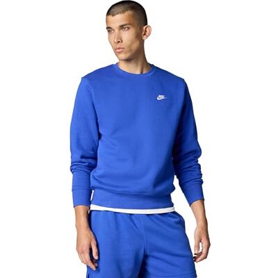 NIKE Club fleece rund hals tröja (herr), FN3886 NIKE Club fleece rund hals tröja (herr), FN3886