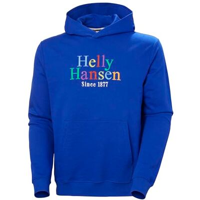 Helly Hansen herr Core grafisk tröja med huva Helly Hansen herr Core grafisk tröja med huva