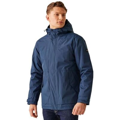 Regatta Män Sterlings IV Vattentät Isolerad Jacka Månsken Denim L Regatta Män Sterlings IV Vattentät Isolerad Jacka Månsken Denim L