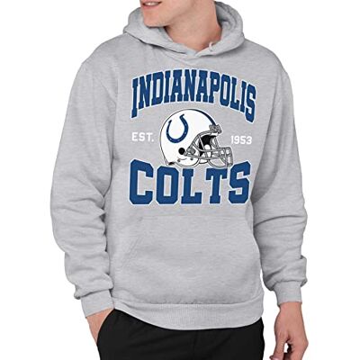 Junk Food Unisex Arizona Cardinals Team hjälm vuxen fleece huvtröja tröja med huva, Indianapolis Colts – Athletic Heather, M Junk Food Unisex Arizona Cardinals Team hjälm vuxen fleece huvtröja tröja med huva, Indianapolis Colts – Athletic Heather, M
