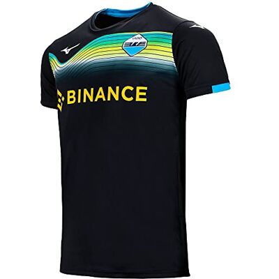 QOWRKRQ LAZIO Herr Away Ss Jersey M T-shirt, Svart, XL QOWRKRQ LAZIO Herr Away Ss Jersey M T-shirt, Svart, XL