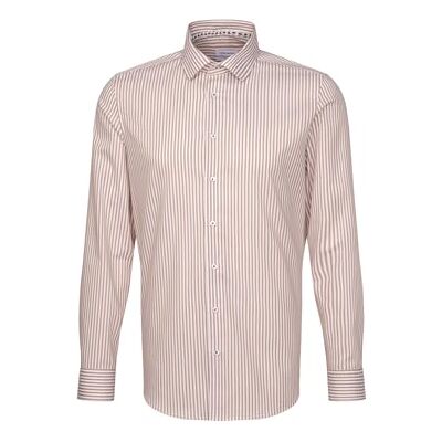 Seidensticker Slim Fit långärmad skjorta för män, sand, 36 SE Seidensticker Slim Fit långärmad skjorta för män, sand, 36 SE