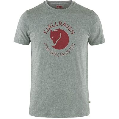 Fjällräven Herr Fox M T-shirt, gråmelerad, M Fjällräven Herr Fox M T-shirt, gråmelerad, M