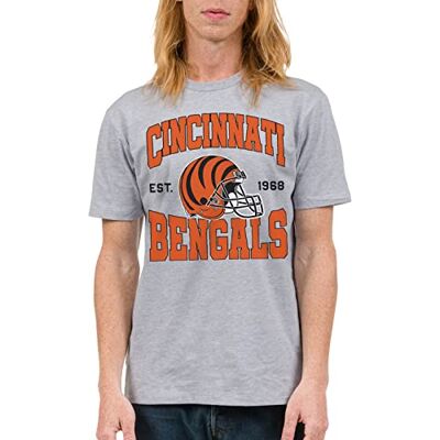 Junk Food Cincinnati Bengals Team hjälm t-shirt Junk Food Cincinnati Bengals Team hjälm t-shirt