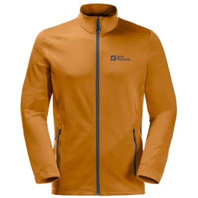 Jack Wolfskin Kolbenberg Fz M jacka för män, Safflor, XL Jack Wolfskin Kolbenberg Fz M jacka för män, Safflor, XL