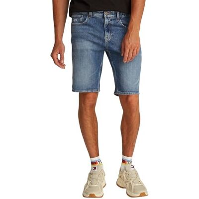 Tommy Jeans herr SCANTON SHORT BI0134 5 fickor shorts, Denim, 28W, Denim (denim medium), 28W Tommy Jeans herr SCANTON SHORT BI0134 5 fickor shorts, Denim, 28W, Denim (denim medium), 28W