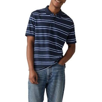 Levi's Autentisk polo slev randig marinblå blazer, Slev randig marinblå B, XL Levi's Autentisk polo slev randig marinblå blazer, Slev randig marinblå B, XL
