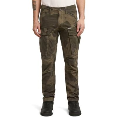 G-STAR RAW G-STAR Rovic Zip 3D Regular Tapered Byxor, Flerfärgad (Wren Gd Border Camo D02190-e277-h654), 30W / 34L G-STAR RAW G-STAR Rovic Zip 3D Regular Tapered Byxor, Flerfärgad (Wren Gd Border Camo D02190-e277-h654), 30W / 34L