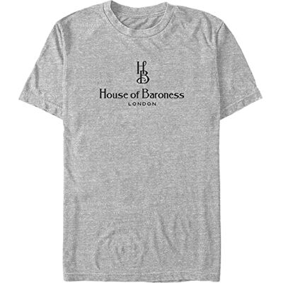 Disney Classics Unisex DNCA-Baroness Simple Organic Short Sleeve t-shirt, Melange Grey, XXL, Melange grå, XXL Disney Classics Unisex DNCA-Baroness Simple Organic Short Sleeve t-shirt, Melange Grey, XXL, Melange grå, XXL