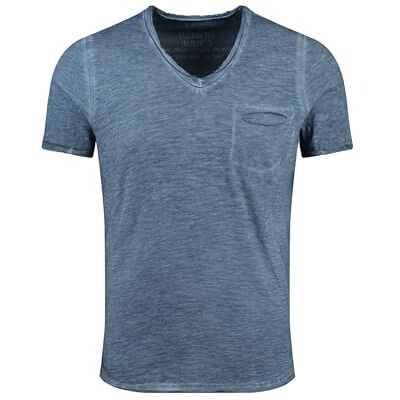 KEY LARGO Herr soda New V-neck T-shirt, Flintstone Blue (1233), L KEY LARGO Herr soda New V-neck T-shirt, Flintstone Blue (1233), L