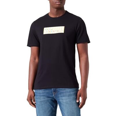 KARL LAGERFELD Karl Regular T-shirt, Stripes, svart, L, svart, L KARL LAGERFELD Karl Regular T-shirt, Stripes, svart, L, svart, L