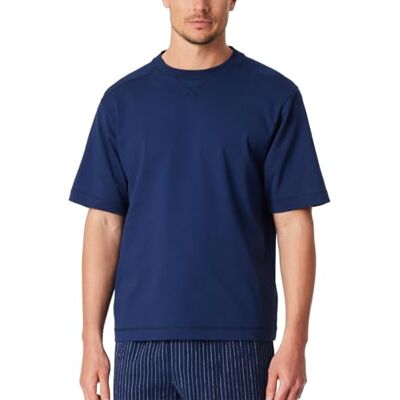 Schiesser Mix + Relax Night T-Shirt, marinblå, 54 herr Schiesser Mix + Relax Night T-Shirt, marinblå, 54 herr