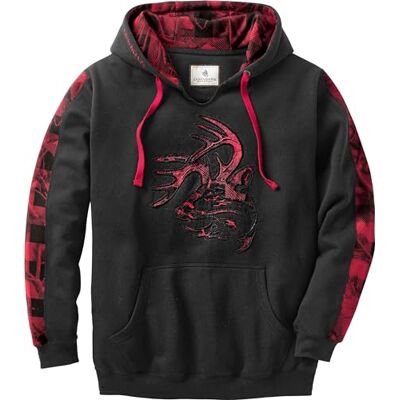 Legendary Whitetails Legendariska Whitetails herr kamo pläd Outfitter huvtröja långärmad huvtröja Svart XL Legendary Whitetails Legendariska Whitetails herr kamo pläd Outfitter huvtröja långärmad huvtröja Svart XL