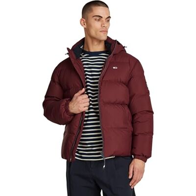Tommy Jeans herr TJM ESSENTIAL DOWN JACKET EXT DM0DM19786 andra jackor, lila (Deep Rouge), XXL, Lila (Deep Rouge), XXL Tommy Jeans herr TJM ESSENTIAL DOWN JACKET EXT DM0DM19786 andra jackor, lila (Deep Rouge), XXL, Lila (Deep Rouge), XXL