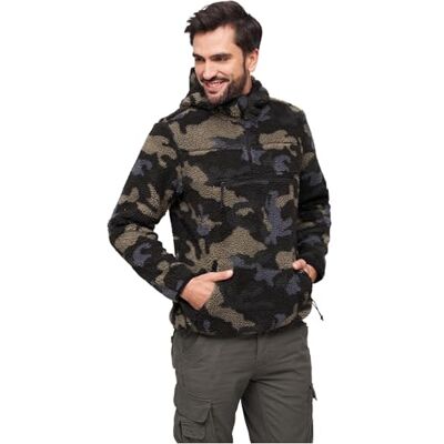Brandit Teddyfleece arbetströja, Darkcamo, L Brandit Teddyfleece arbetströja, Darkcamo, L