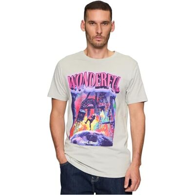 Tee Underbar t-shirt för män, Lightasfal, S Tee Underbar t-shirt för män, Lightasfal, S