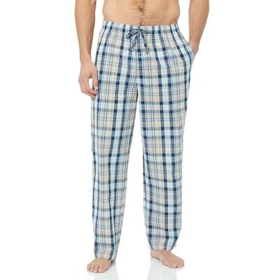Amazon Essentials herr Vävd pyjamasbyxa rak passform Amazon Essentials herr Vävd pyjamasbyxa rak passform