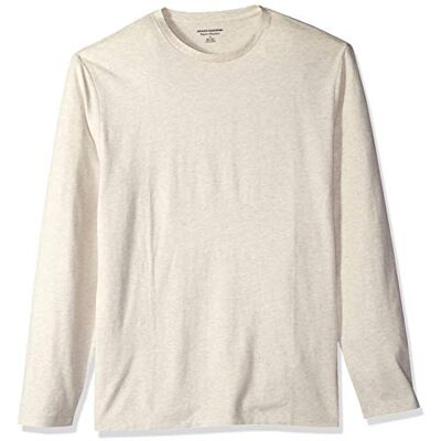 Amazon Essentials långärmad T-shirt för män, normal passform, havregrynsgröt ljung, XX-Large Amazon Essentials långärmad T-shirt för män, normal passform, havregrynsgröt ljung, XX-Large