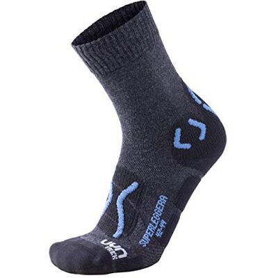 UYN herr superleggera trekking strumpor Anthracite/Avio 35-38 UYN herr superleggera trekking strumpor Anthracite/Avio 35-38