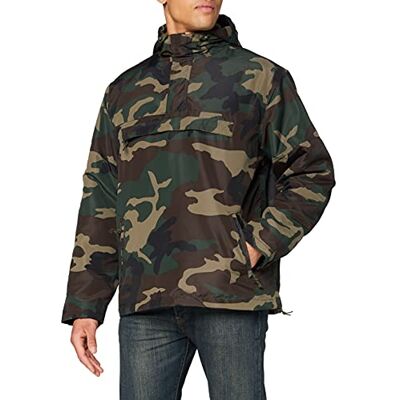 Brandit Windbreaker, många (kamouflage) färger, storlek S till 5XL, Flerfärgad (vilda land 10), 5XL Brandit Windbreaker, många (kamouflage) färger, storlek S till 5XL, Flerfärgad (vilda land 10), 5XL