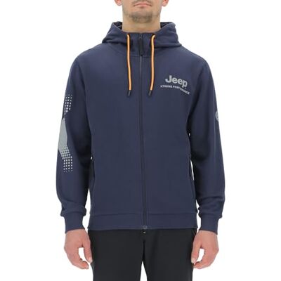 Jeep Sweatshirt med dragkedja för män Jeep Sweatshirt med dragkedja för män