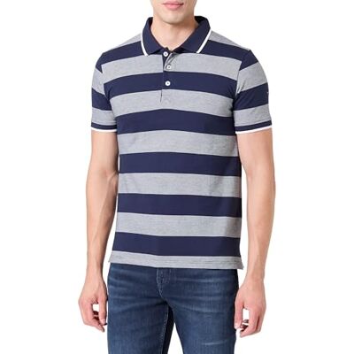 Armor-lux Armor Lux Kortärmad polotröja, Marine Deep/Milk, M Armor-lux Armor Lux Kortärmad polotröja, Marine Deep/Milk, M