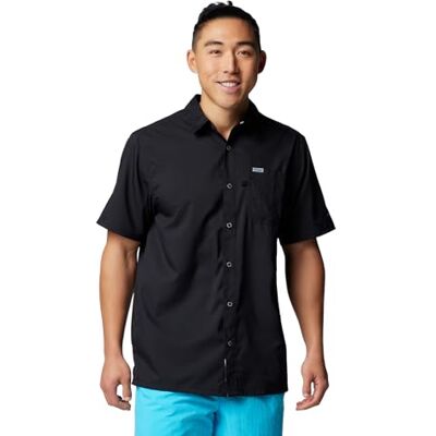 Columbia Slack Tide Camp Shirt, Black, Medium Columbia Slack Tide Camp Shirt, Black, Medium