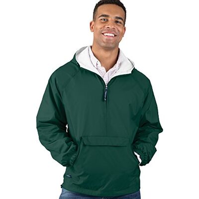 Charles River Apparel Unisex vuxen vindjacka, Skog, XXL Charles River Apparel Unisex vuxen vindjacka, Skog, XXL