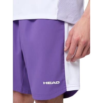 HEAD Power Shorts män, lila/vit HEAD Power Shorts män, lila/vit