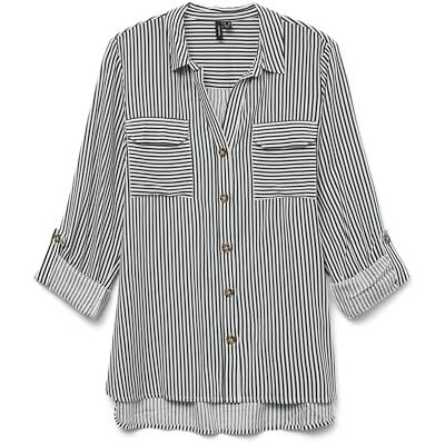 VERO MODA Vmbumpy L/S Shirt New WVN Ga Noos, Pine Grove, L VERO MODA Vmbumpy L/S Shirt New WVN Ga Noos, Pine Grove, L