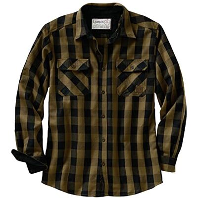Legendary Whitetails mäns Tough as Buck tungvikt flanellskjorta Button Down-skjorta Legendary Whitetails mäns Tough as Buck tungvikt flanellskjorta Button Down-skjorta