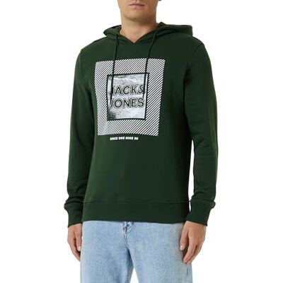 JACK & JONES Herr Jjstein 12236180 Huvtröja, Mountain View, M JACK & JONES Herr Jjstein 12236180 Huvtröja, Mountain View, M