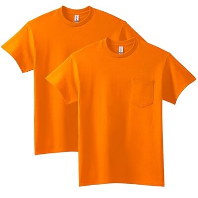 Gildan herrskjorta, Orange (Safety Orange), M Gildan herrskjorta, Orange (Safety Orange), M