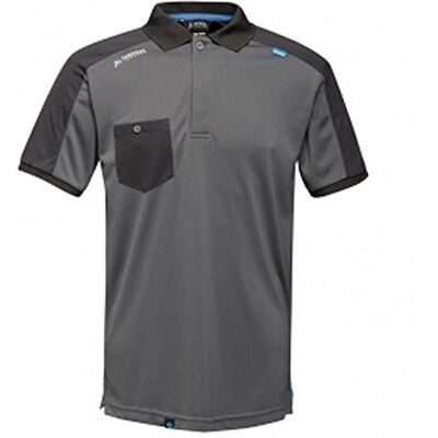 Regatta Taktiska trådar professionell offensiv uppsugning polo, L, Seal Grey, 1 Regatta Taktiska trådar professionell offensiv uppsugning polo, L, Seal Grey, 1
