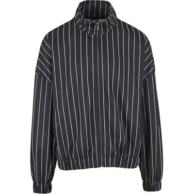 Urban Classics Sportjacka för män, pinstripe, Trackjacka, herr, träningsjacka med dragkedja, storlekar S – 5XL, svart/vit, 5XL Urban Classics Sportjacka för män, pinstripe, Trackjacka, herr, träningsjacka med dragkedja, storlekar S – 5XL, svart/vit, 5XL
