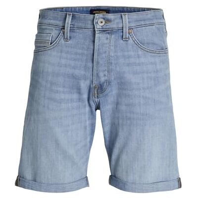 JACK & JONES Jjichris Jjwood shorts Ge 515 Sn, Blå denim, XS JACK & JONES Jjichris Jjwood shorts Ge 515 Sn, Blå denim, XS